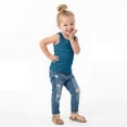 thumbnail image 6 of Cooraby 5 Pieces Girls Dance Tank Tops Toddler Racerback Sleeveless Top Girl Undershirts for Ballet Gymnastics 2T-16Years, 6 of 8