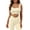 Beige, variant on ONLYSHE Women 2 Piece Outfits Workout Set Slim Fit Gym Yoga Leggings With Tank Top Tracksuit