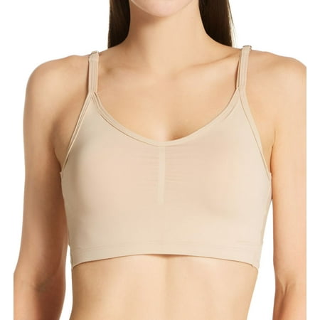 

Women s Naomi & Nicole 7509 No Side Show Cropped Cami Bra (Warm Beige L)
