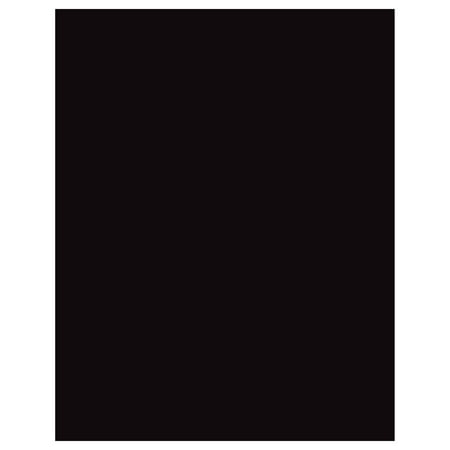 Pen+Gear Poster Board, 22 in x 28 in, Heavyweight, Black, 1 Sheet