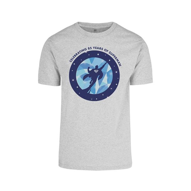Playera Superman Fan Army Talla G To The Infinitive Gris