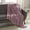 Mauve, variant on Crafted by Catherine Taupe Heavyweight Chenille Throw 50" x 60", Hand Wash Only, Luxury Soft Cozy