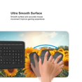 thumbnail image 5 of Hirioo Sunlit Sunflower Field for Mouse Pad ,Anti-Slip Base, Durable Stitched Edges, Perfect for Gaming, Office, and Home Use,16x35.5in, 5 of 9
