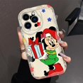 thumbnail image 3 of Disney-funda transparente de Mickey Wave para teléfono móvil Apple, carcasa suave de Navidad para iPhone 15, 14, 13, 12, 11, XS, XR, X, 7, 8 Pro Plus Max, 3 of 5