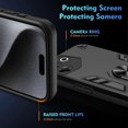thumbnail image 3 of Ring Holder Phone Case For Tecno Camon 20 Pro 5G, 3 of 5