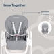 thumbnail image 5 of Periquera para Bebe Portátil con Bandeja para Comer - Asiento Reclinable de 3 Posiciones y Seguridad de 5 puntos Bebesit  Snack, 5 of 9