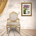 thumbnail image 3 of Millet, Karyn 17x24 Gold Ornate Wood Framed with Double Matting Museum Art Print Titled - Orchid III, 3 of 4