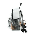 thumbnail image 4 of FORMRS School Backpack with Front Zippered Pocket 12" Elementary Student Travel Daypack, Gray Cute Chubby Cat, 4 of 6