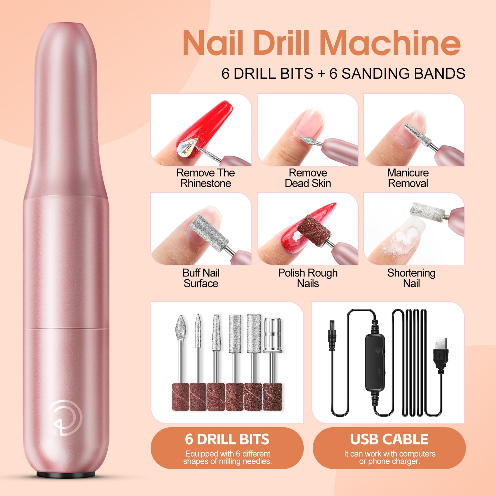 COSCELIA 53pcs Gel Nail Polish Kit with U V light and Drill 35 Colors Gel Polish 5pcs Top Base Coat Nail Art DIY at Home for Women