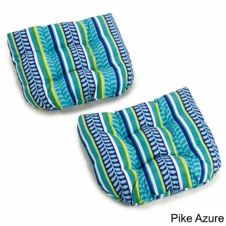 Blazing Needles U Shaped 19 X 19 Patio Chair Cushion Set Of 2