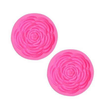 

Wedding Cookie Stamp Cake Wedding Flower Silicone Icing Decoration Peony Fondant Mould Cake Mould