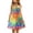 Multicolor A1, variant on YHAJDS Girls Cotton Spaghetti Strap Dress Printed Beach Vacation Dress with Bag Set Daily Summer Sundress