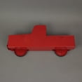 thumbnail image 3 of Things2Die4 Red Metal Vintage Pickup Truck Wall Pocket Sculpture 16.25 inches Long, 3 of 3
