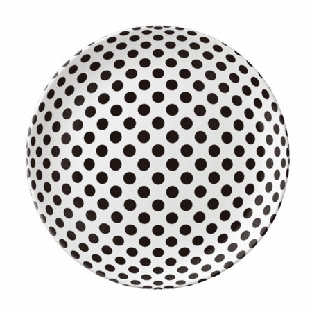 

Illusion Line Repeat Spot Plate Decorative Porcelain Salver Tableware Dinner Dish
