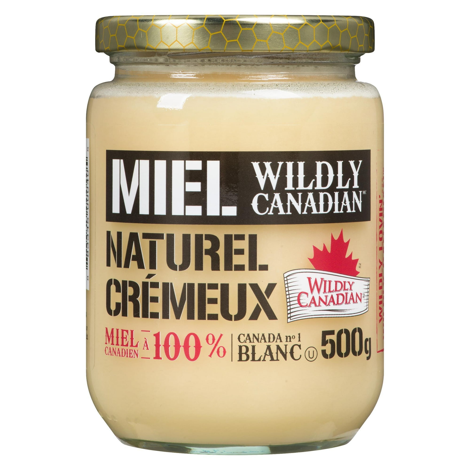 Natural cream honey