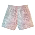 thumbnail image 7 of FORMRS Boys Swim Trunks Quick Dry Mesh Liner Boardshorts Sizes XS-XL, Wavy Striped, 7 of 7