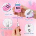 thumbnail image 3 of 6 Pcs Labor and Delivery Nurse Felt Badge Reels NICU Nurse Retractable Cute Badge Holder with Alligator Clip, 3 of 6