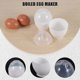 thumbnail image 5 of Mini Cute Steamed Egg Cup for Microwave Oven, Convenient and Nutritious Breakfast Boiled Egg Cup, 2 white, 5 of 5