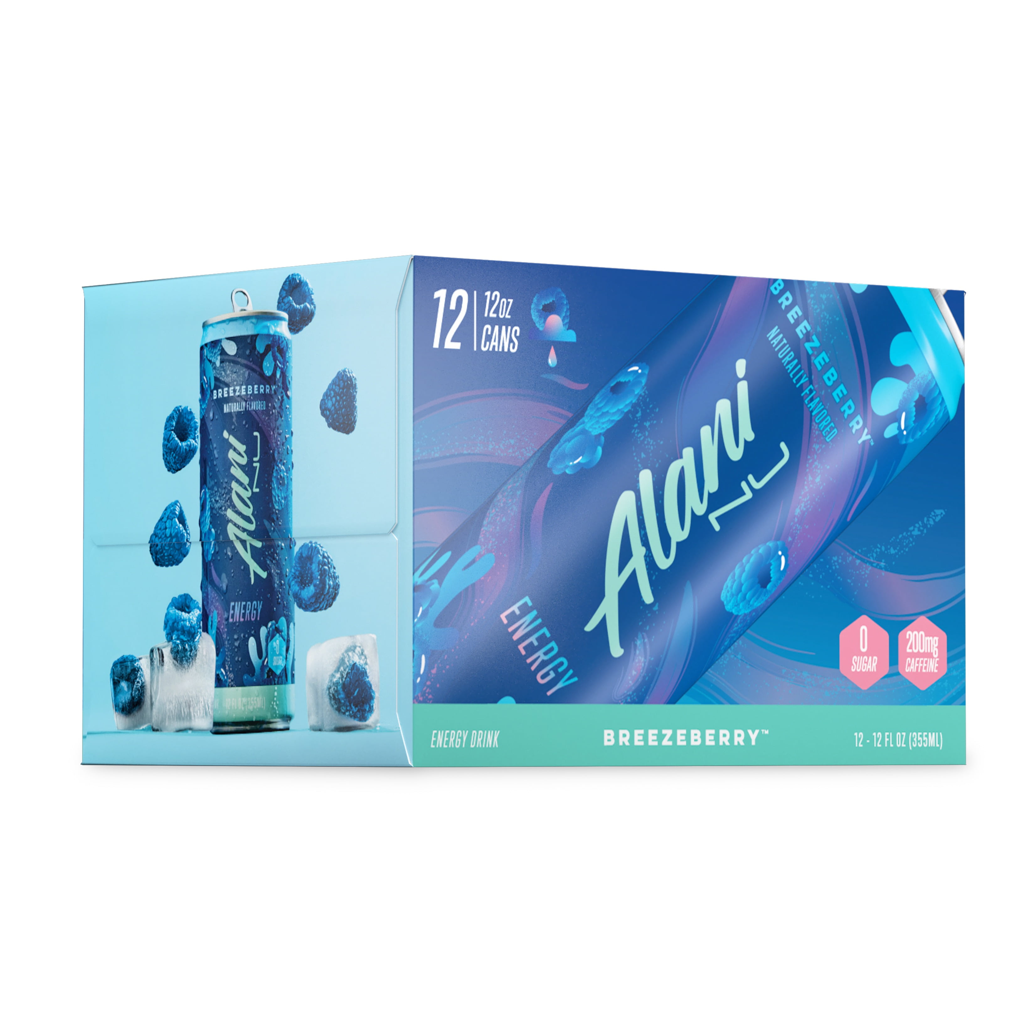 Buy Alani Nu SugarFree Energy Drink, Breezeberry, 12 oz Cans (Pack of 12) Online at Lowest