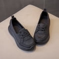 thumbnail image 1 of Zapatillas deportivas sin cordones, cómodas, con soporte para el arco del pie, informales, transpirables, para mujeres y niñas, 1 of 9