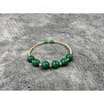 thumbnail image 2 of kiki home Genuine Natural Jade Gemstone Jewelry Green agate string, 2 of 7