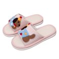 thumbnail image 4 of KANG Colorful Thick Soled Linen Slippers For Indoor Non Slip Slippers, 4 of 8