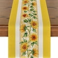 thumbnail image 3 of Boovnll Table Cloth, Summer and Autumns Sunflower Prints Decorate Linen Tablecloths, Table Cloth Rectangle Table, Tablecloth, Tablecloths, 3 of 6