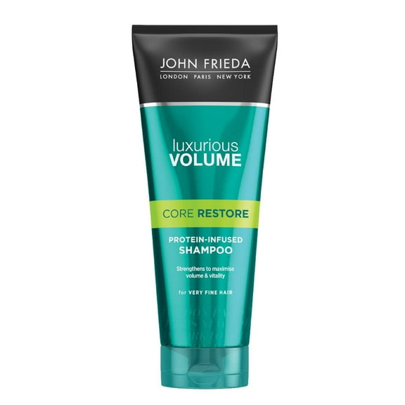 John Frieda Luxurious Volume Core Restore Volumising Shampoo for Very Fine Hair, 250 ml