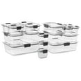 Rubbermaid Brilliance Food Storage Containers, 36 Piece Variety Set