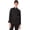 Black, variant on Hartford Women’s Chef Coat with Cool Vent Side Panels, Lightweight Chef Jacket, Medium, Gray