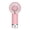 Red, variant on Handheld Spray Fan Mini Ice Cooling Silent 3 Speed for Personal Comfort