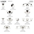 thumbnail image 5 of Livex Lighting Oxford 4 Light Outdoor 4 Head Post, 5 of 5