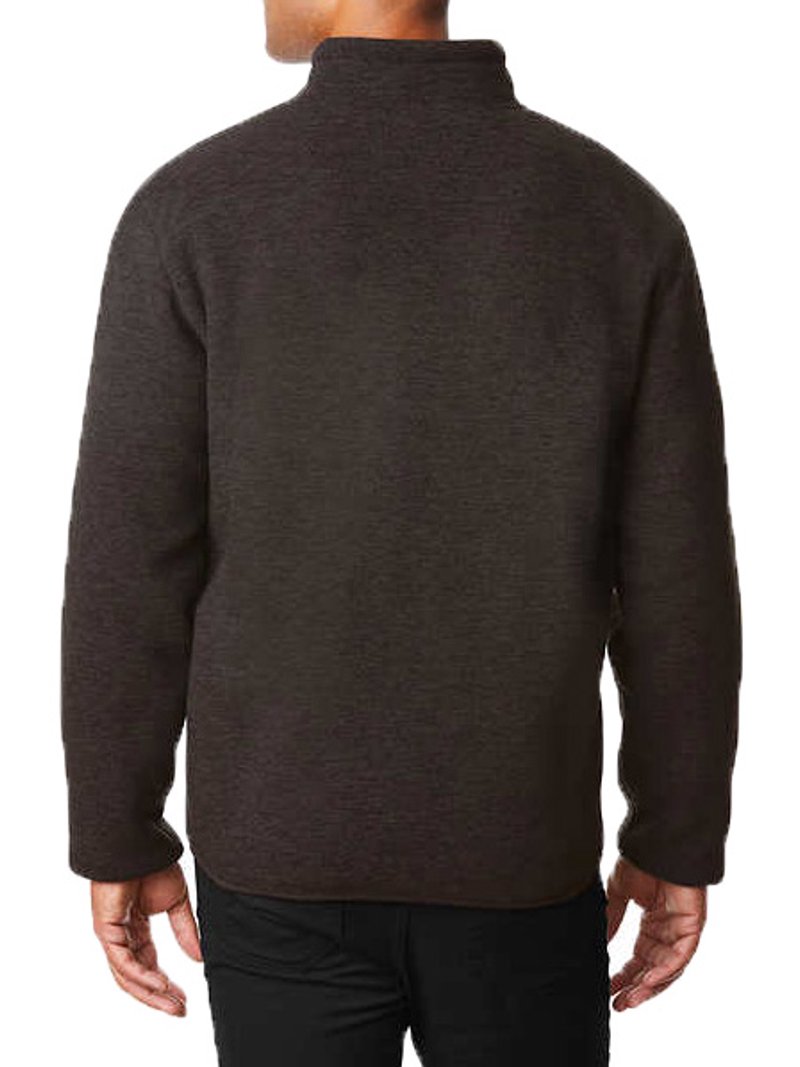 32 Degrees Men's Sherpa Lined Fleece Full Zip Jacket Sweater (X