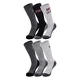 thumbnail image 3 of Chaps Boy's Athletic Crew Socks 6-Pack, Size Medium, 3 of 6