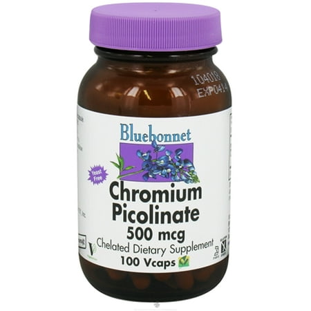 Bluebonnet - 500 mcg Picolinate 100 Vcaps