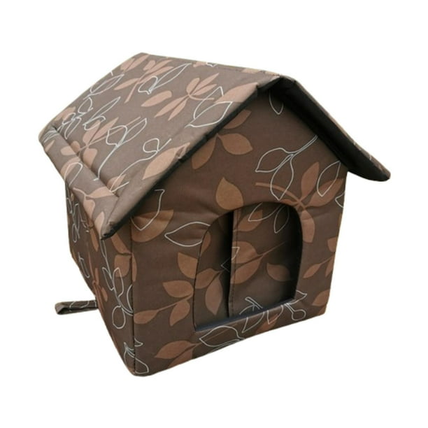 Refugio para gatos callejeros, cama para perros, suministros para mascotas, casa para perros, casa para gatos al aire libre L