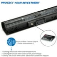 thumbnail image 3 of EBK VI04 Laptop Battery For HP ProBook 440 G2 450 G2 Q140 Q141 Q142 Q143 HP Envy 14 15 17 Series 14-v000-v099 15-k000-k099 17-f000-f099,Fit 756743-001 756745-001 756479-421 HSTNN-DB6K HSTNN-LB6K, 3 of 7