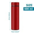 thumbnail image 4 of Binwennn Coffee Mug Set with Words Stainless Steel Vacuum Flask Smart Kettle LCD Screen Display Temperature, 4 of 8