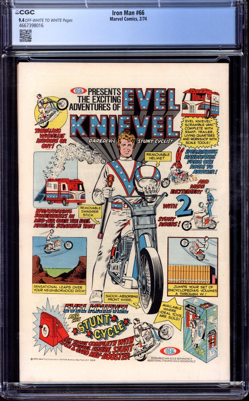 Iron Man #66 - CGC 9.4 Comic Book