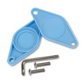 thumbnail image 1 of Eigraketly Soporte Universal para botella de agua de bicicleta de carretera, reemplazo de soporte antipérdida, accesorio para rastreador de ciclismo, negro Ciclismo Azul Eigraketly OD024988-03, 1 of 6