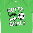thumbnail image 4 of Inktastic Gotta Have Goals- Soccer Boys or Girls Baby Bodysuit, 4 of 5