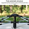 thumbnail image 3 of Tignapoo Quick-Setup Family Camping Tent - Waterproof, UV-Resistant, Portable Outdoor Shelter for 2-3 People, Blue, 3 of 6