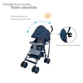 thumbnail image 4 of Carriola Plegable con Reclinado y Toldo Carri D'Bebe - Negro, 4 of 7