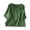 Green, variant on DeHolifer T-Shirts for Women Cotton Linen 3/4 Sleeve Embroidered Retro Printed Crewneck Casual Loose Blouse Green 2XL