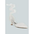 thumbnail image 3 of Laika Lace Kitten Heel Sandals, 3 of 10