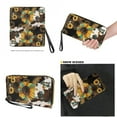 thumbnail image 4 of ZUXONGSY Aztec Sunflower Leopard Print Purse and Wallet Sets Womens Handbag and Purse Set Lightweight Top Handle Tote Bag for Women Waterproof Shoulder Handbag with Wallet, 4 of 4