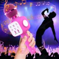 thumbnail image 5 of GLUAAE Bluetooth Karaoke Microphone - Wireless Singing Mic Speaker for Kids & Adults-Pink, 5 of 7
