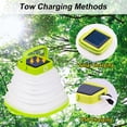 thumbnail image 2 of Jinsinto Collapsible Lantern Rechargeable by Solar Panel or USB, Camping Lantern Portable with LED and IP67 Waterproof, Outdoor Light for Tent, Camping, 2 of 5