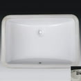 thumbnail image 3 of Wells Sinkware RTU2115-7E 21 in. Rectangular Undermount Single Bowl Bathroom Sink in Ebony, 3 of 3
