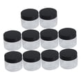 thumbnail image 4 of jifeng 10 Pcs Pot à Lotion 30 ml Mini Pot de Rangement pour Animaux de Compagnie pour Noix Cosmétique Cuisine, 4 of 9